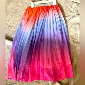 LOLA AND THE BOYS  cute rainbow skirt size 12